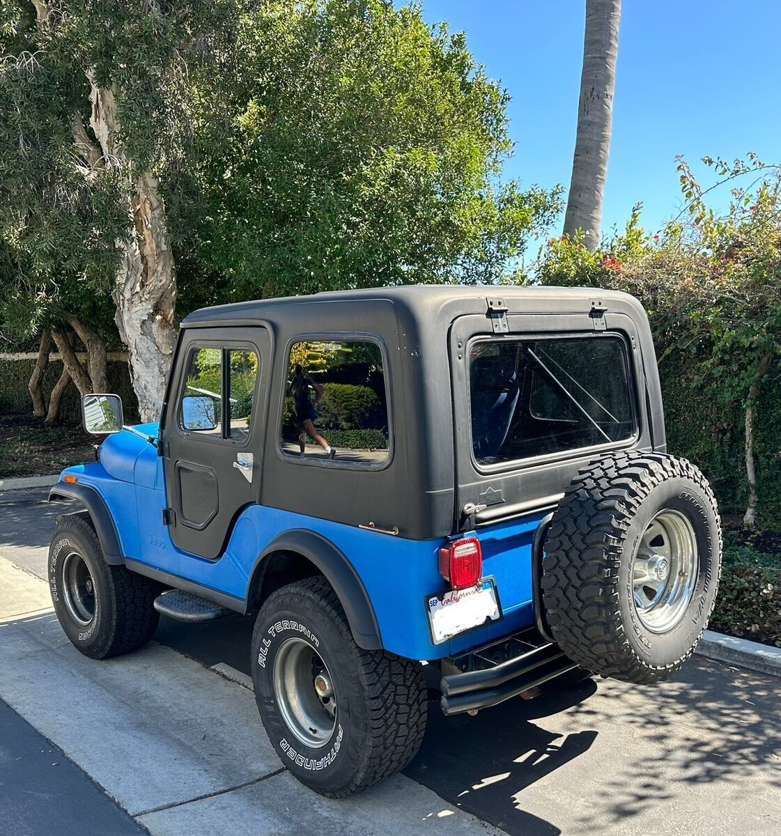 1981 jeep cj5 rebuilt engine with hardtop, no reserve