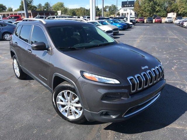 used 2015 jeep cherokee 4wd limited mayfield, ky 42066 for sale in mayfield, kentucky