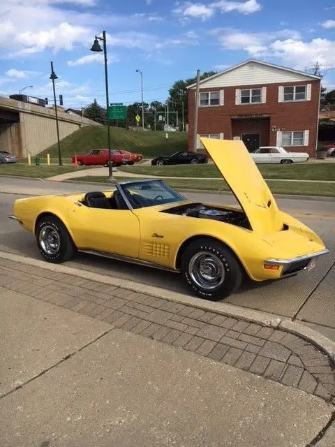 70 chevrolet corvette convertible 454 ls5 chevy