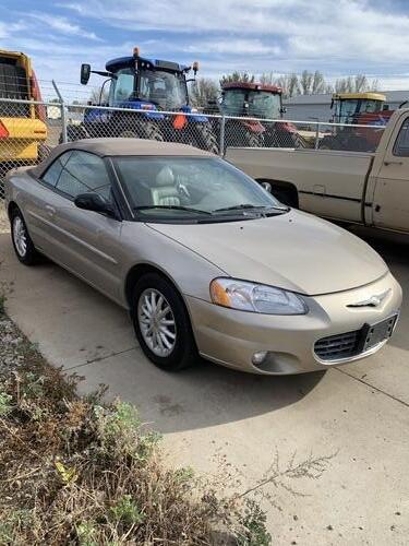 2002 chrysler sebring lxi convertible 72k low miles heated leather seats new tires
