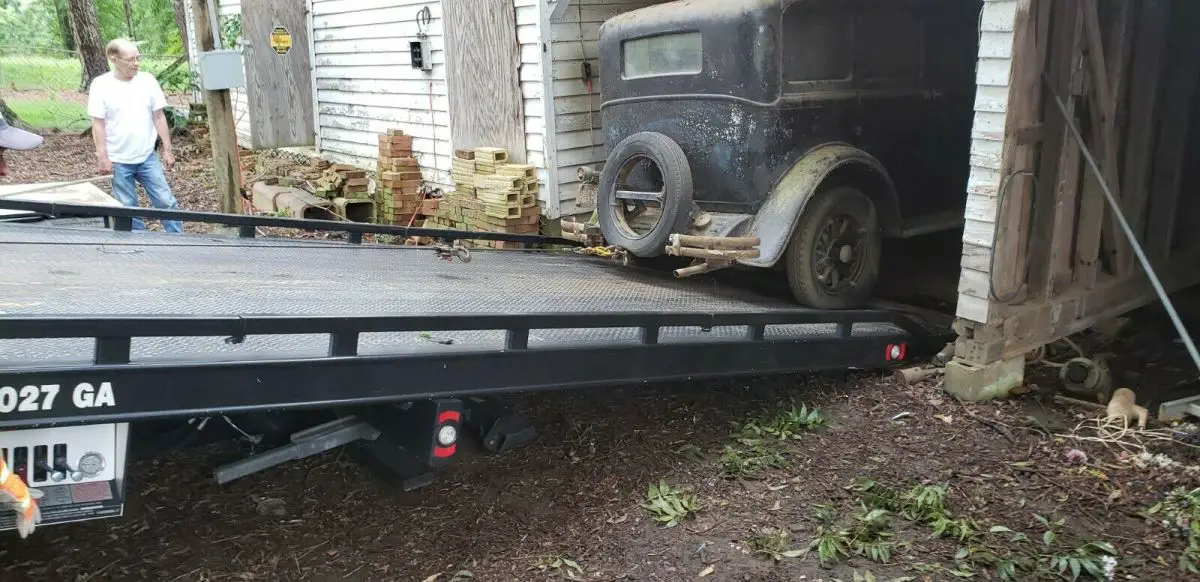 classic antique 1927 chrysler 65 (i think) barn stored since 1969