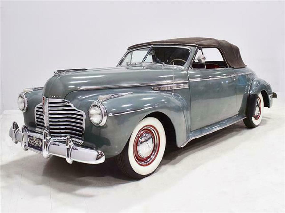 1941 buick super convertible 694 miles chenanga gray 248 cubic inch straight-8