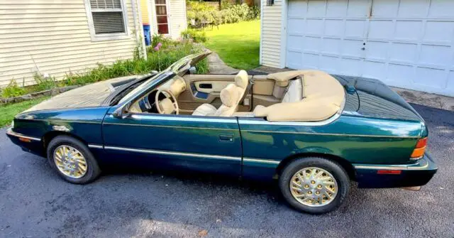 1993 chrysler lebaron lx convertible 2-door 3.0l