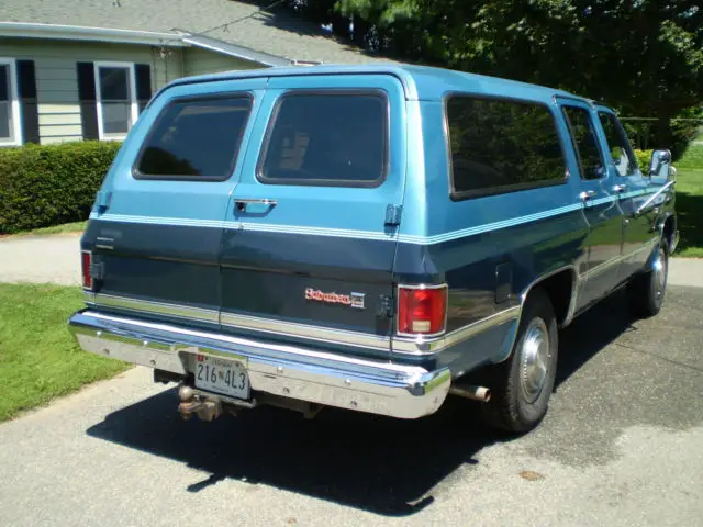 1988 gmc suburban 2500 3/4 ton 2 wheel drive 454 big block original