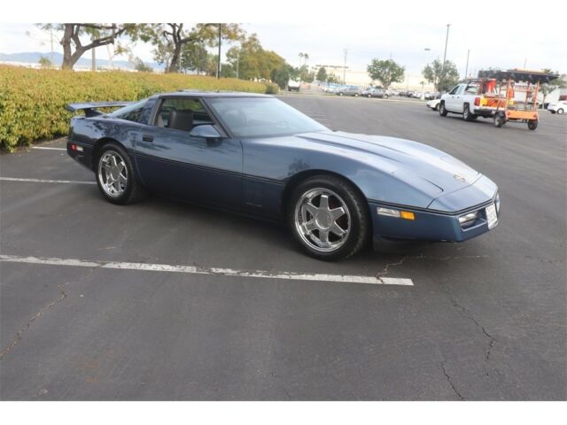 1987 chevrolet corvette 36248 miles blue 5l na v8 overhead valves (ohv) 16v au
