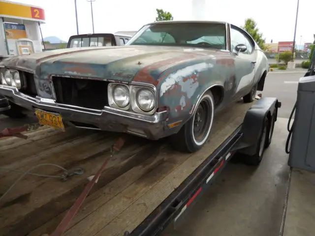 1970 olds 442 factory 4 speed needs complete restoration holiday coupe