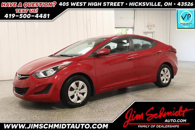 2016 hyundai elantra se