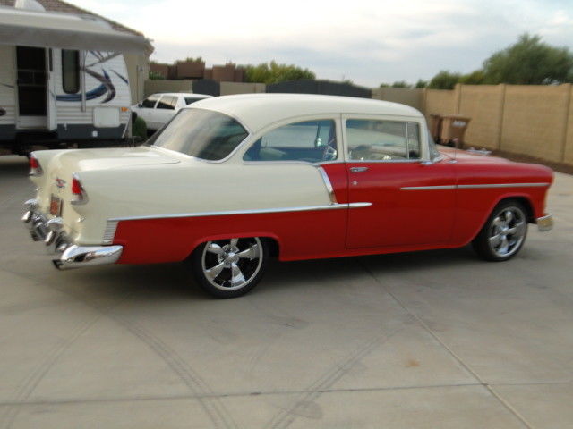 1955 chevrolet bel air full frame up resto of a arizona car,no reserve