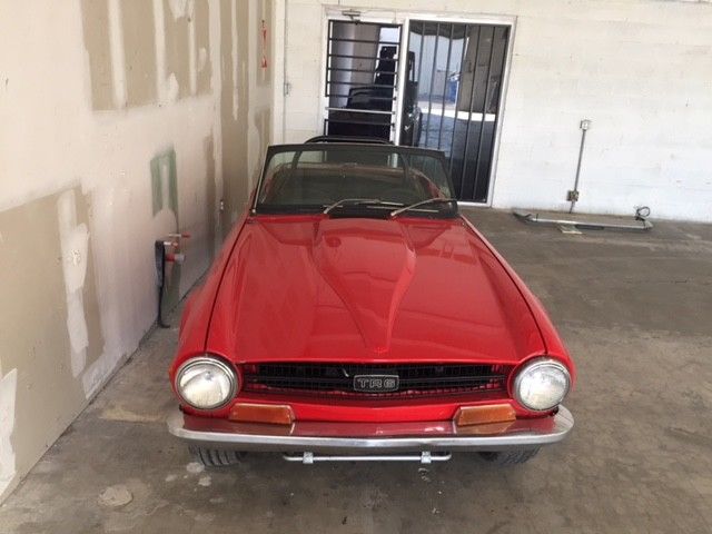 triumph tr-6 v8 conversion 350 w/400 auto