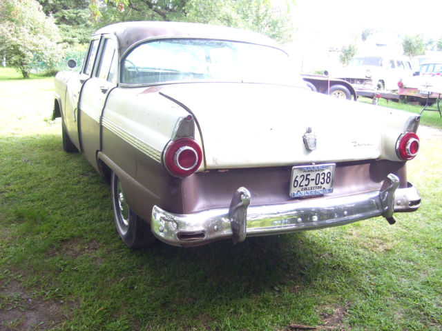 1956 ford fairlane town sedan parts car? 4 door w/ y block v8 auto. not running