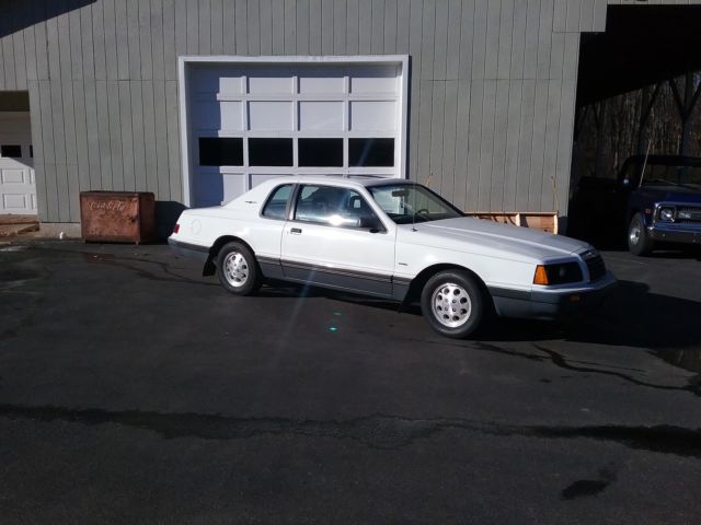 1984 thunderbird turbocoupe low mileage one owner all original survivor