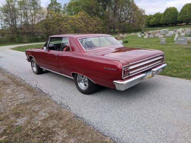 1965 chevrolet chevelle coupe with 350 ci / 400 hp, beautiful paint