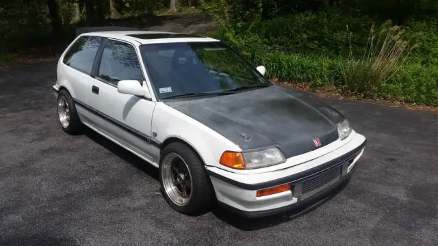 90 honda civic si hatchback ef - turbo b18b - tuned 325whp - 1988 1989 1990 1991