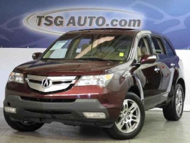 2007 acura mdx 3.5l v6 4wd w/leather sunroof thirdrow in parker, co