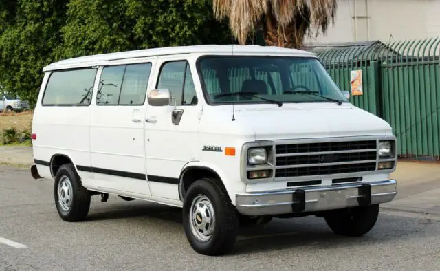 california original, 1994 chevrolet g-30, 1ton, 100% rust free, needs tlc