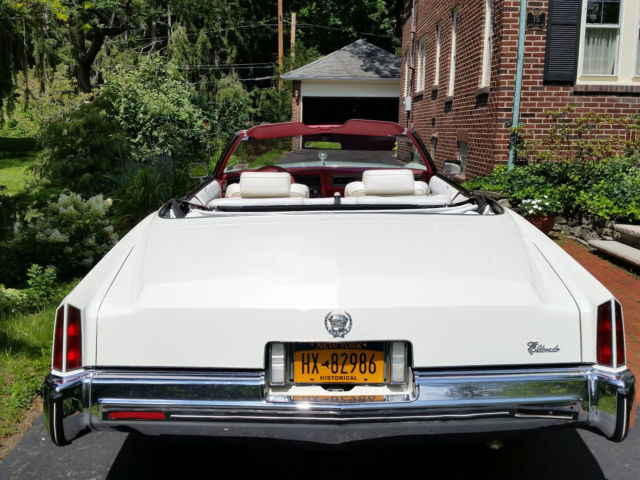 triple white, new convertible top, recent complete paint