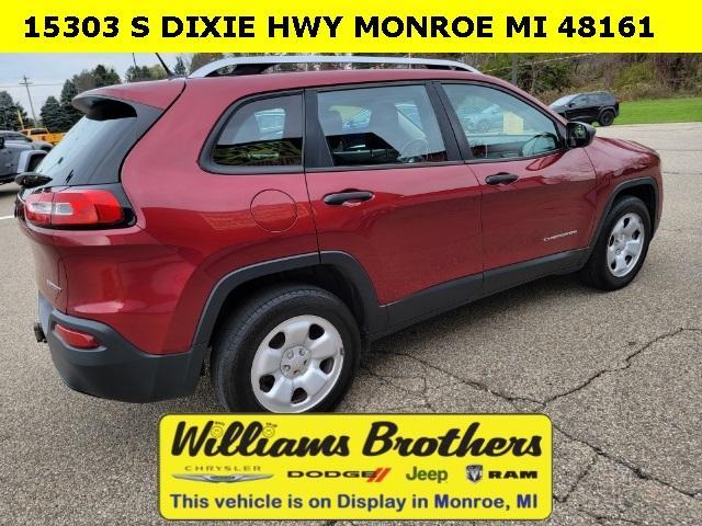 2017 jeep cherokee sport