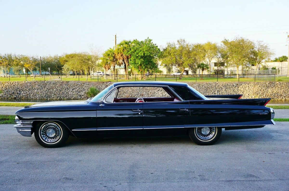 1962 cadillac deville sedan - 4-window, factory a/c, runs and drives perfect