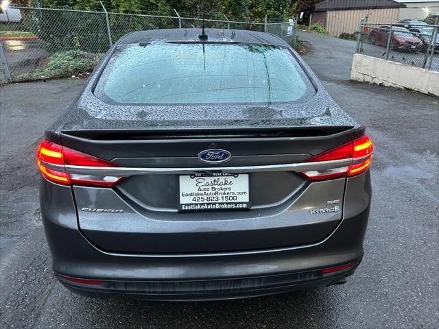 2018 ford fusion hybrid se