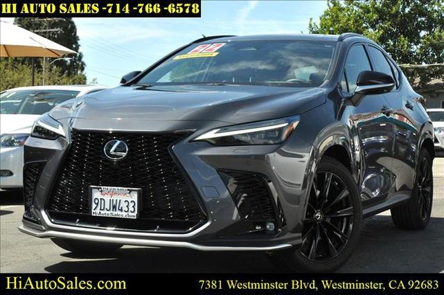 2022 lexus nx 450h+ f sport