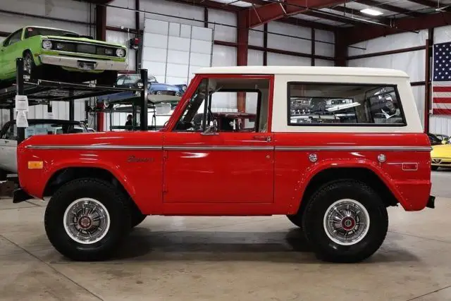 1972 ford bronco 69752 miles red suv 302ci v8 3 speed manual