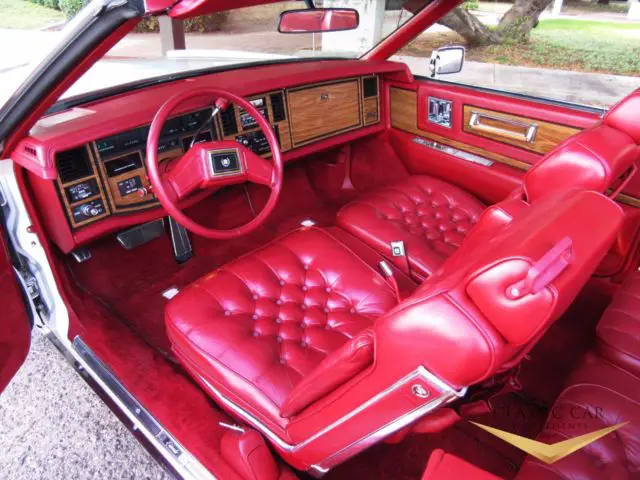 1985 cadillac eldorado biarritz convertible - mint - 32k miles - must see!