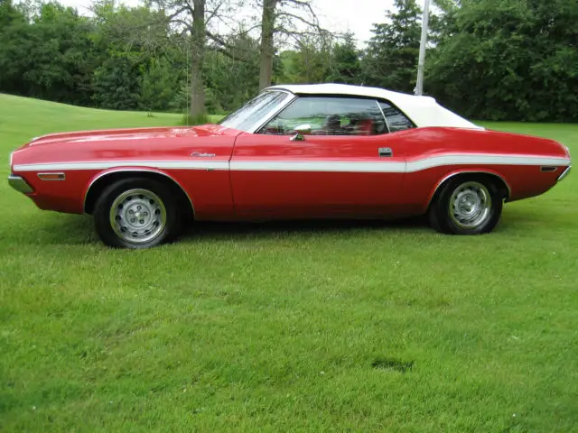 1970 dodge challenger convertible factory big block 383 hp rare numbers matching
