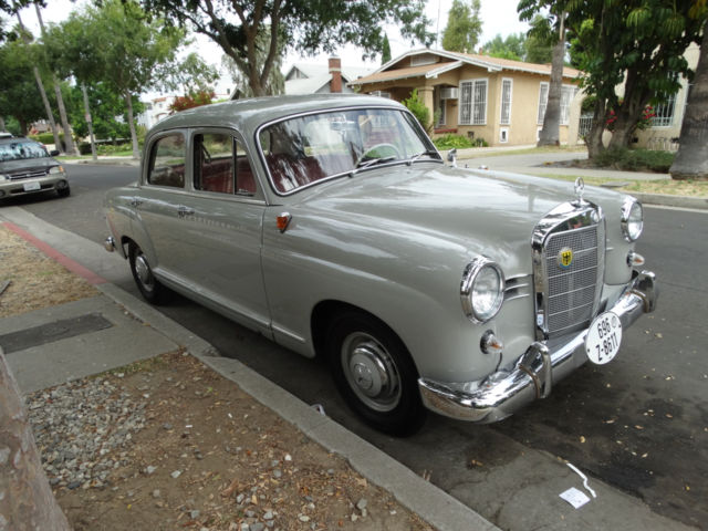 1959 mercedes benz 190 diesel german model salon 4 door sedan excellent