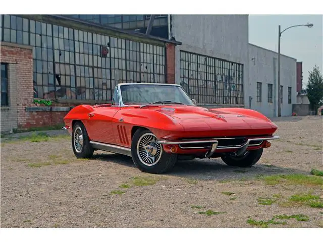 1966 chevrolet corvette big block roadster