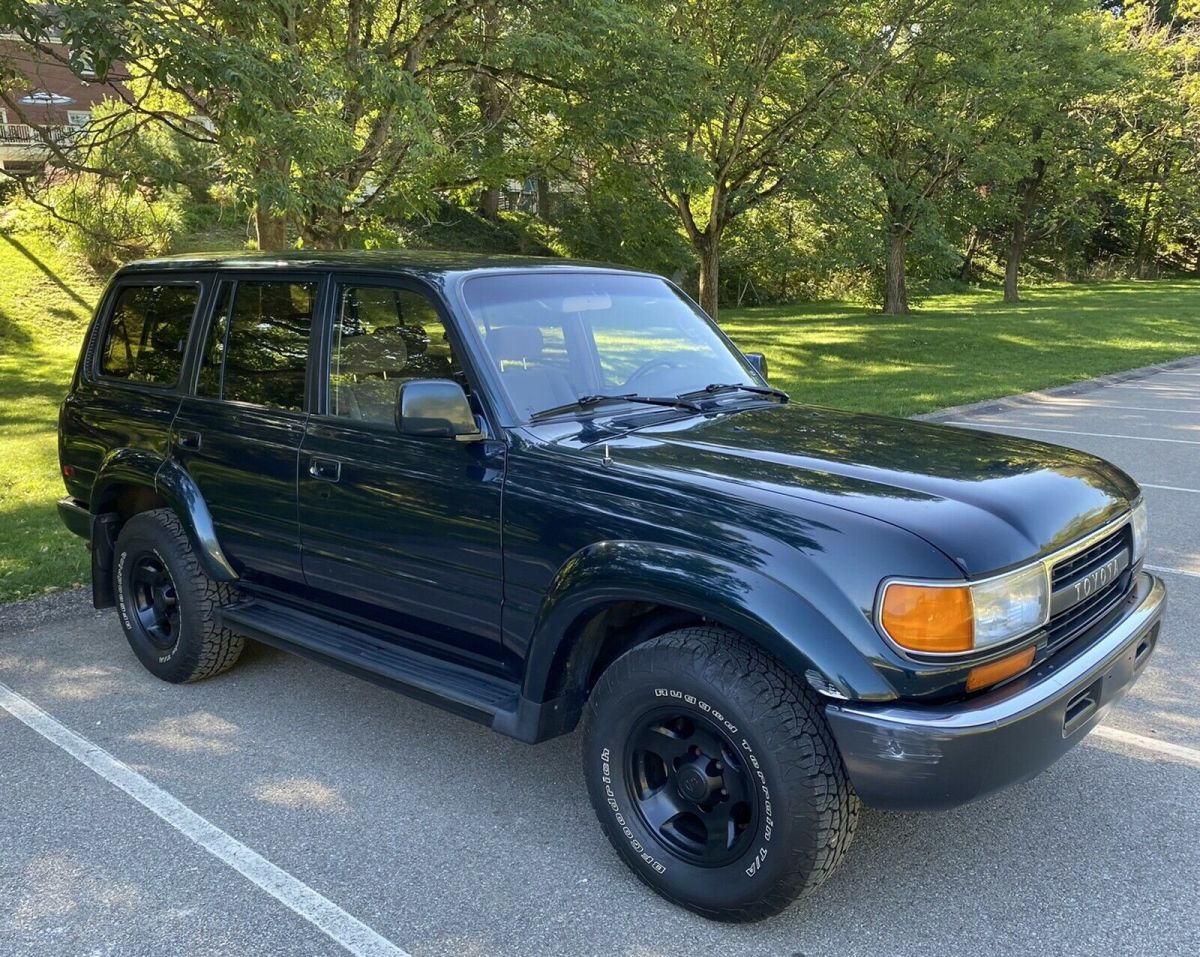 1994 toyota land cruiser suv green 4wd automatic dj81