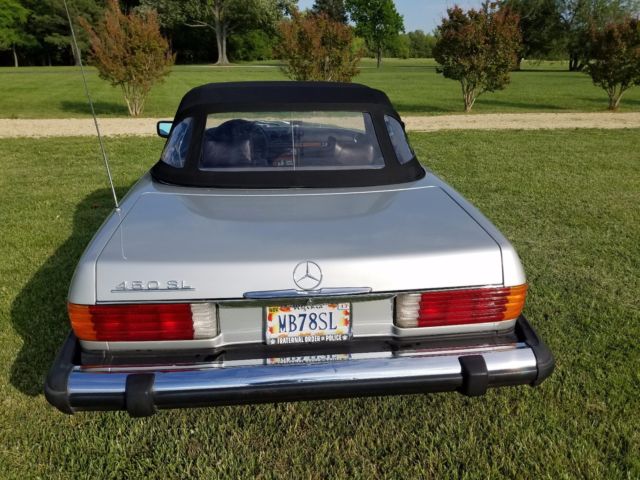 1978 mercedes-benz 450 sl convertible - excellent condition!!!