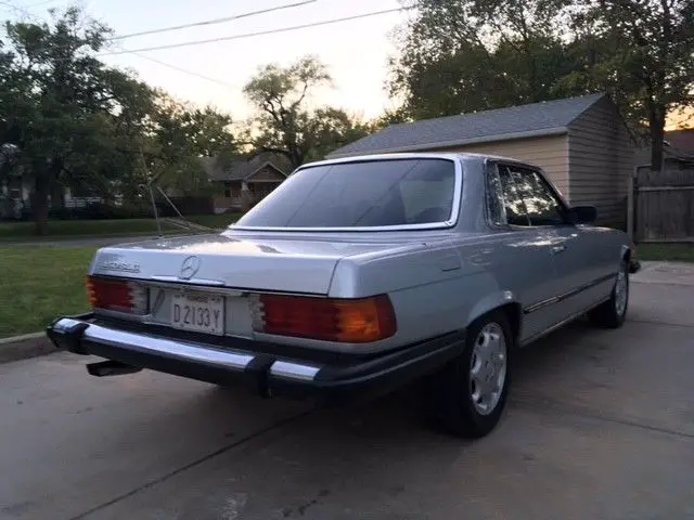 1976 mercedes benz slc 450 coupe/hardtop sunroof