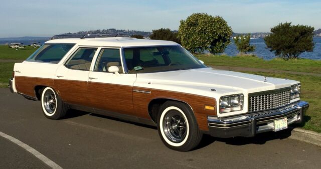 1976 buick estate station wagon - finest available - loaded - rust free