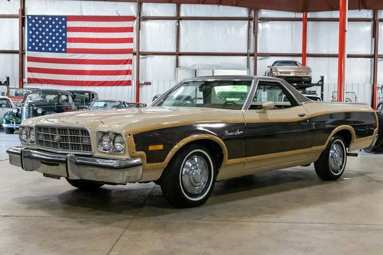 1973 ford ranchero 16238 miles tan pickup truck 400ci v8 automatic