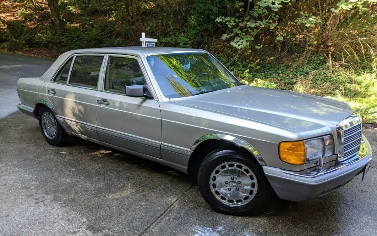 1988 mercedes-benz 420 sel no reserve! runs great. looks great!