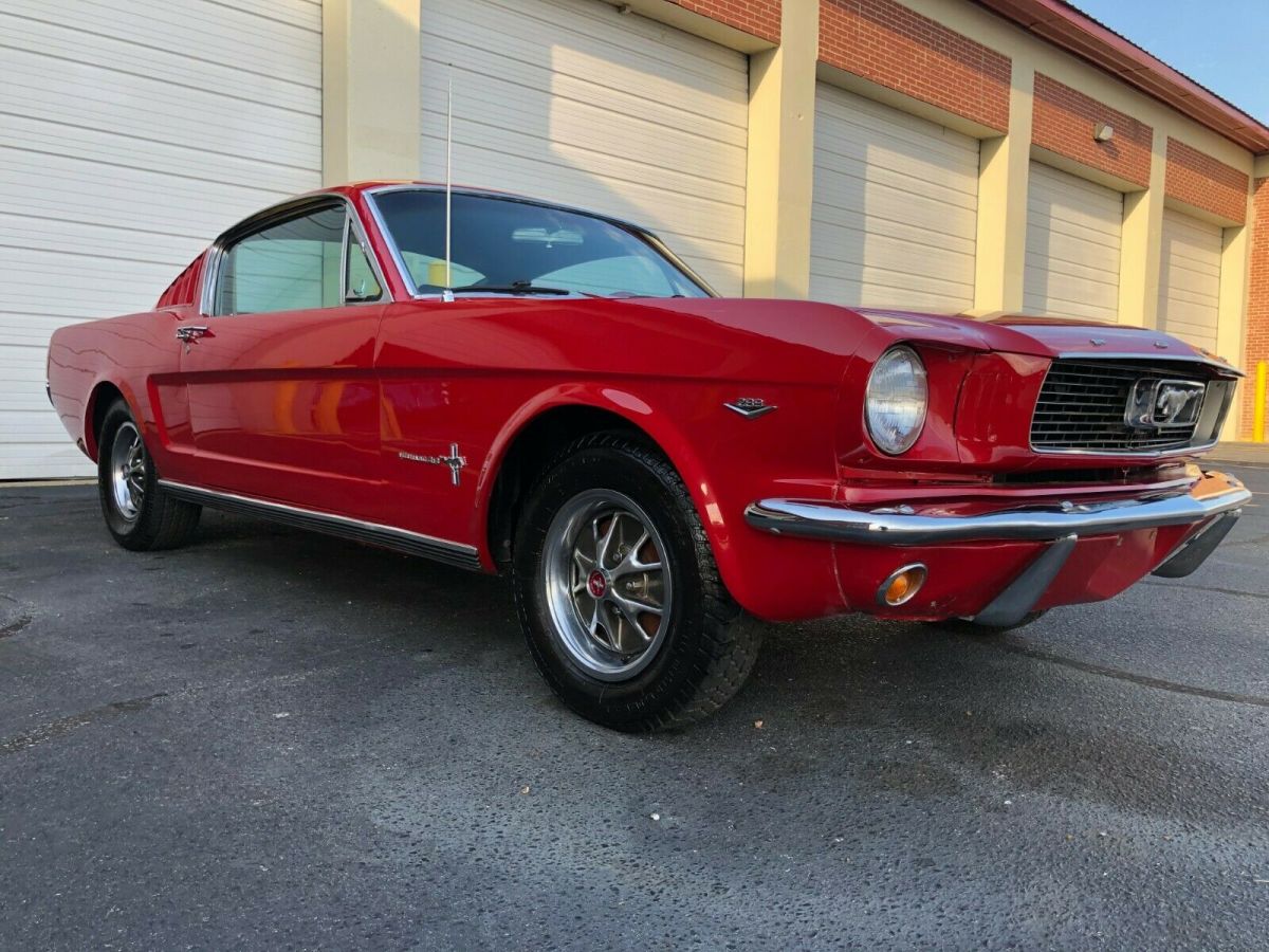1966 ford mustang fastback factory 289 car nicely restored