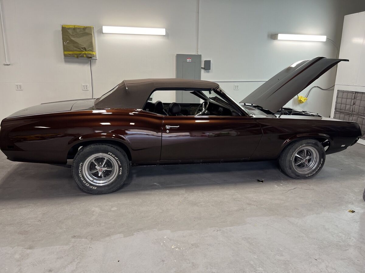 1969 mercury cougar convertible brown