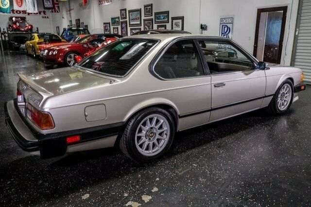 1987 bmw 6 series 633csi 2d coupe beige