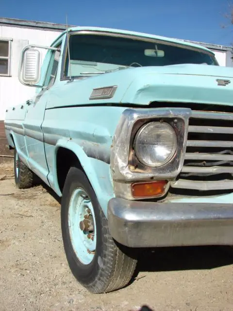1967 ford f 250 s.cal truck. "camper special"3/4 ton rust free w huge potential