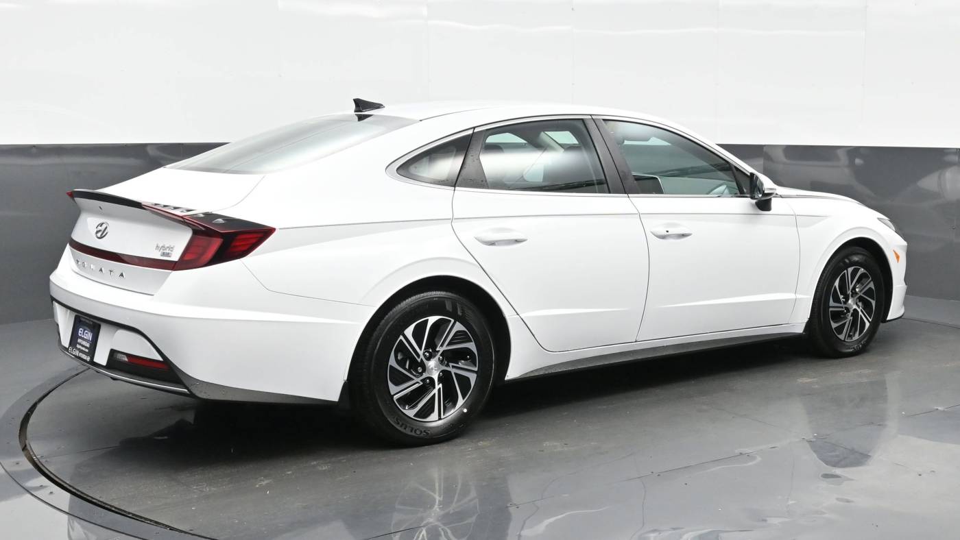 2023 hyundai sonata hybrid blue