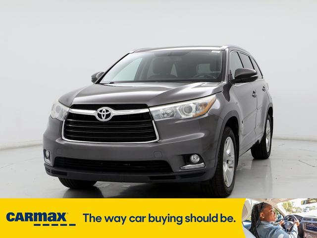 2016 toyota highlander limited