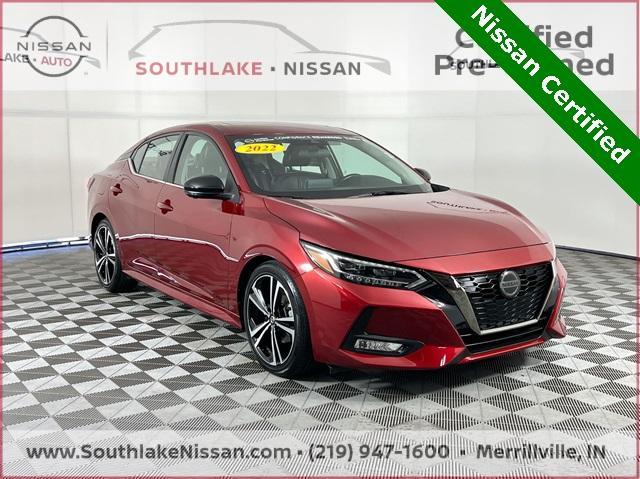2022 nissan sentra sr