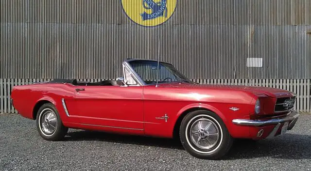 64 ½ mustang convertible with 260 v8, ac, ps, pb & power top