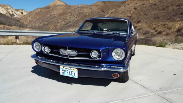 1965 mustang fastback electric car...no reserve
