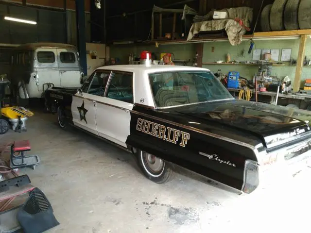 chrysler newport cop car police