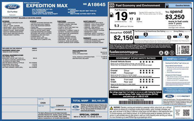 2021 ford expedition xlt max