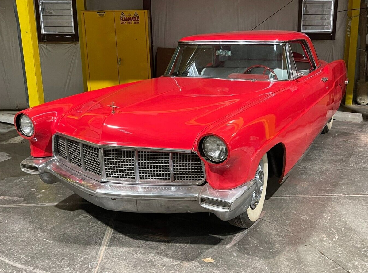 1956 lincoln continental mark ii, 2 door, a/c, power windows & seats project car