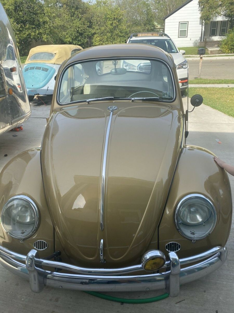 1965 volkswagen beetle (pre-1980) coupe brown rwd manual bug