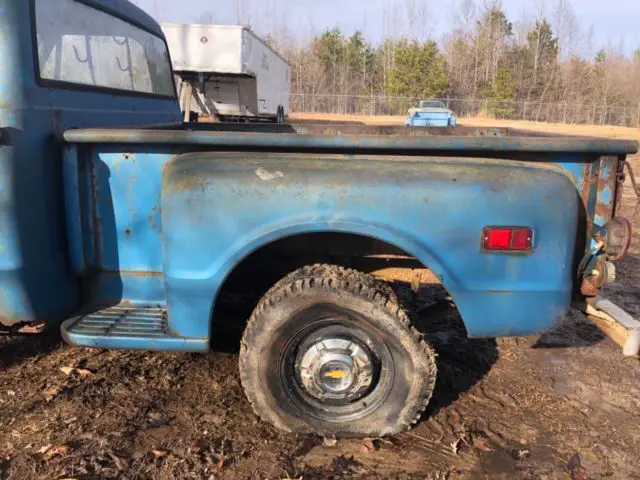 1968 chevrolet truck short bed stepside c10 original paint swb barn find!!!