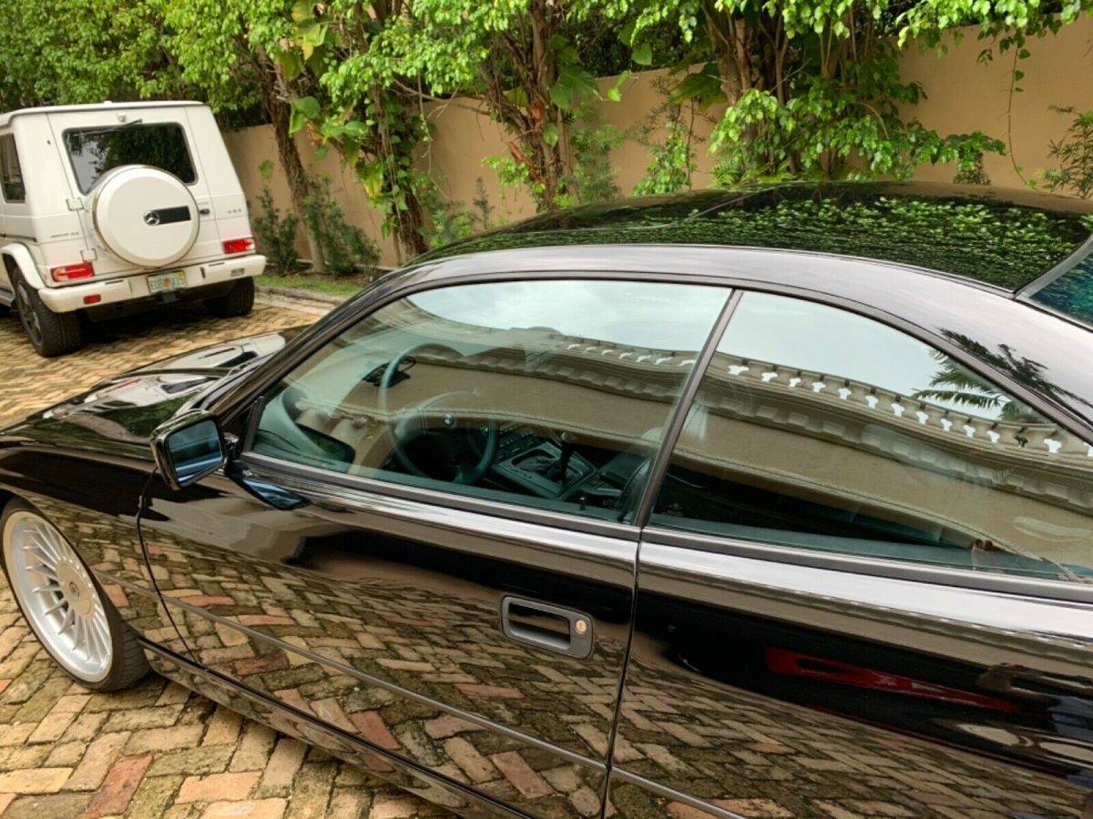 bmw1993 bmw 850 ci with six speed manual transmission (rare) and alpina wheels